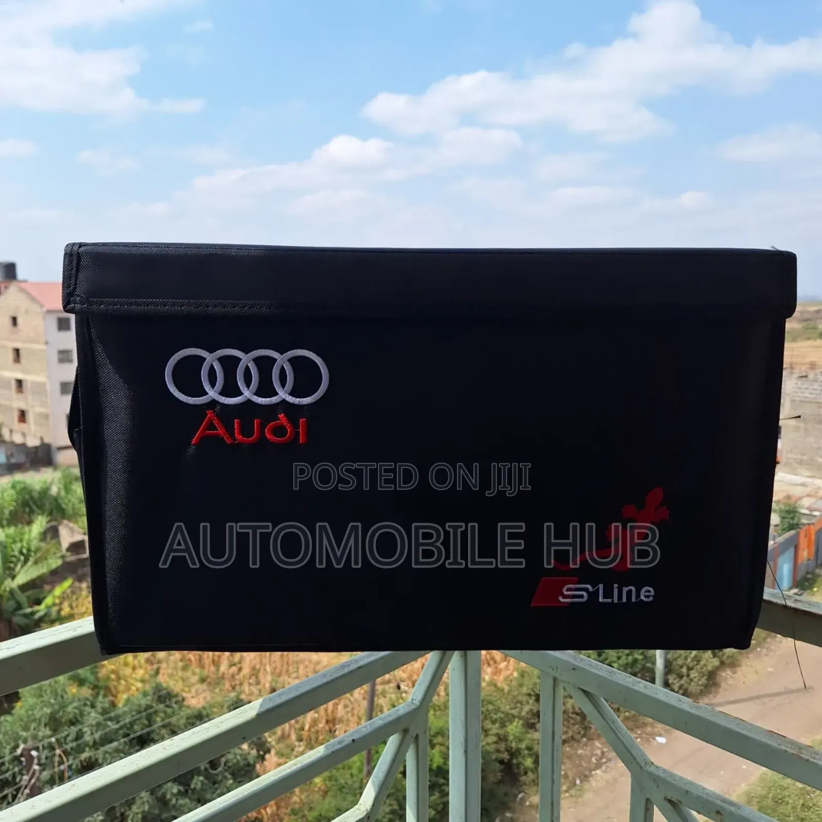 Audi Luxury Trunk Organizer – Premium Cargo Storage Solution
