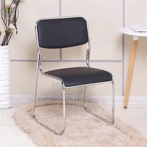 Modern Office Visitor Chair : Stackable Chrome Office Visitor Chair