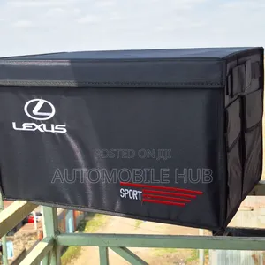 Lexus Premium Trunk Organizer – Luxury Multi-Storage Cargo Box
