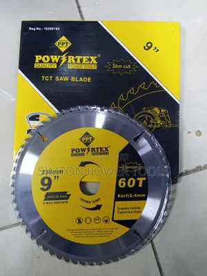 Quality Powertex TCT 9-Inch 60t Wood Blade