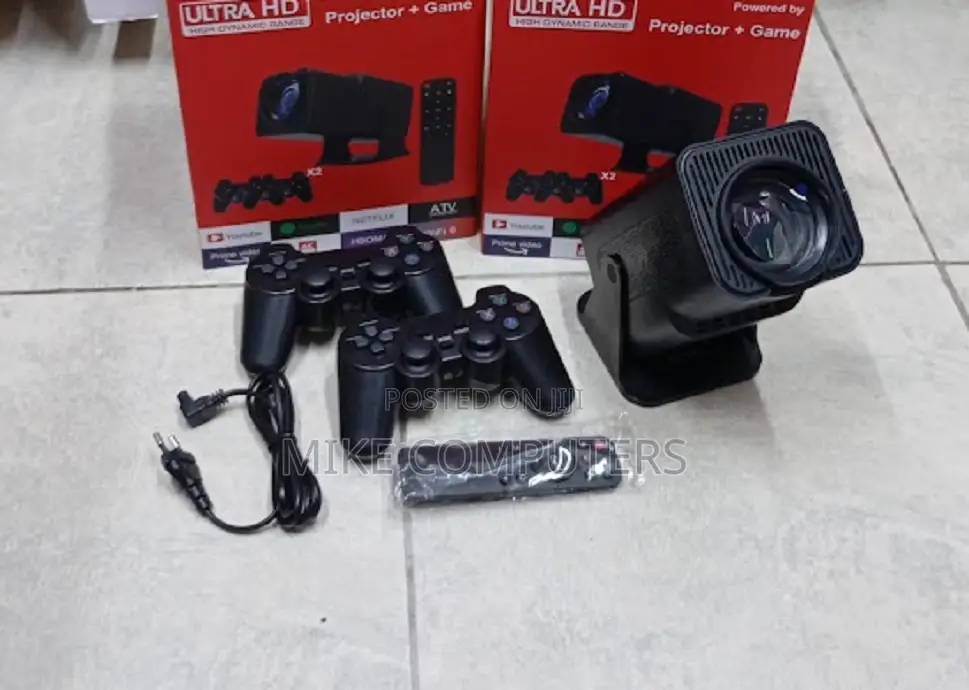 Ultra Hd Projector With Game Controller X2 Projector