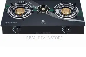 Nunix 3 Glass Burner Gt Table Top Cooker