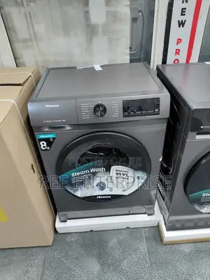 *Hisense 8kg Wash And Spin Front Load Washing Machine L