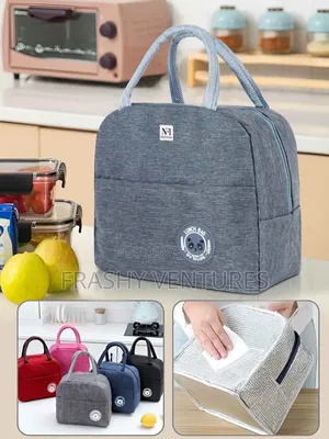 Essential Solid Insulated Lunch Bags