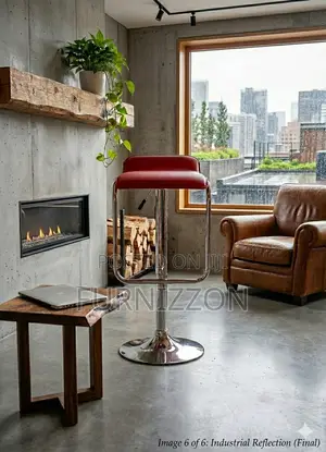 Lift Rotating Cafe Bar Stool Chair