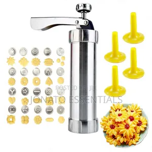 Stainless Steel Cookie Press Biscuit Maker Icing Gun Set Kenya
