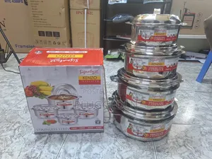 Signature Kenzo 4-Piece Stainless Steel Hotpot