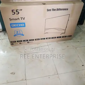 Decho 55 Inches Smart Tv Brand New