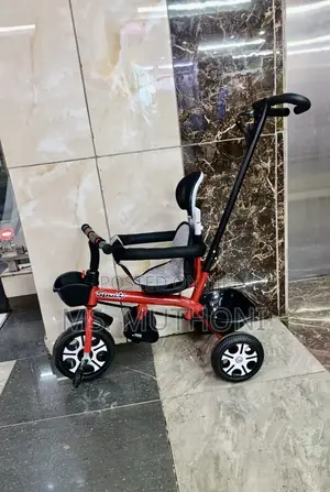Kids First Balance Bicycle With Push Cage