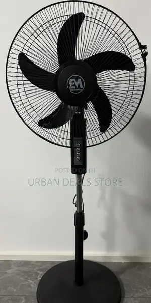 Black 16 Inches Electromate Electromate Standing Fans