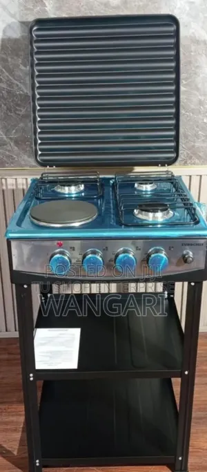 With a Hot Plate Eurochef 3+1 With Shelves