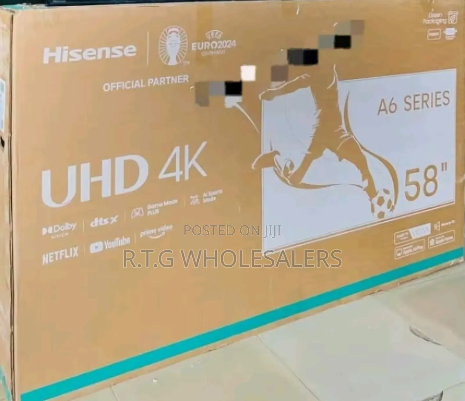 Hisense Smart Frameless Tv (A6 Series)