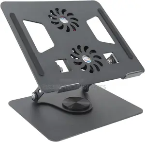 Laptop Stand With Cooling Fan, Adjustable Height Laptop Stand