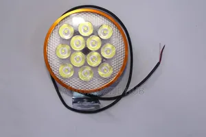 Round Led Sport Motorbike Headlight–Waterproof Offroad Driving Lamp