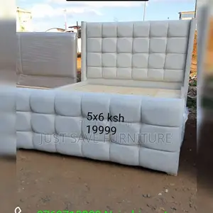 Modern Luxe 5x6 Platform Bed – Elegant Tufted Design | Offer Price