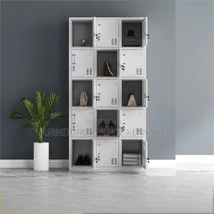 Office Cabinets| 15-locker Steel Office Storage Cabinet