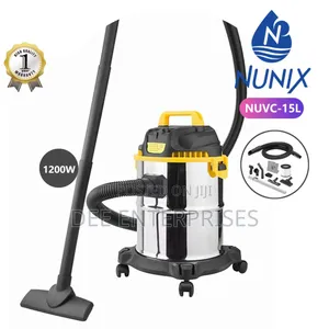 15 Litres Nunix Wet and Dry Vacuum Cleaner