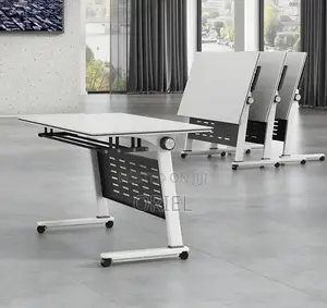 Modern Seminar Study Table : Office Foldable Mobile Training Table