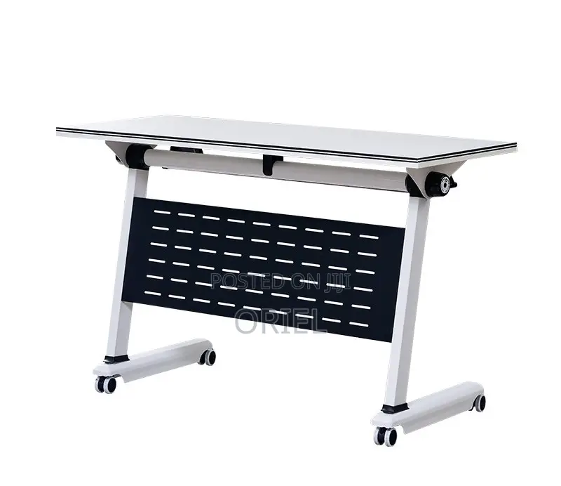 Modern Seminar Study Table : Office Foldable Mobile Training Table