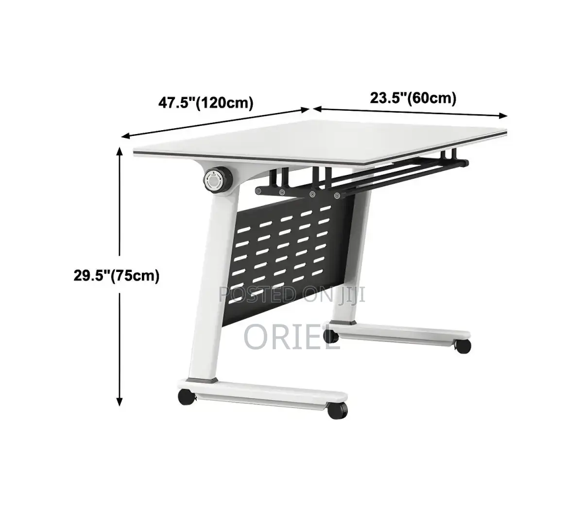 Modern Seminar Study Table : Office Foldable Mobile Training Table