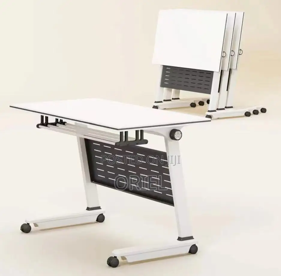 Modern Seminar Study Table : Office Foldable Mobile Training Table