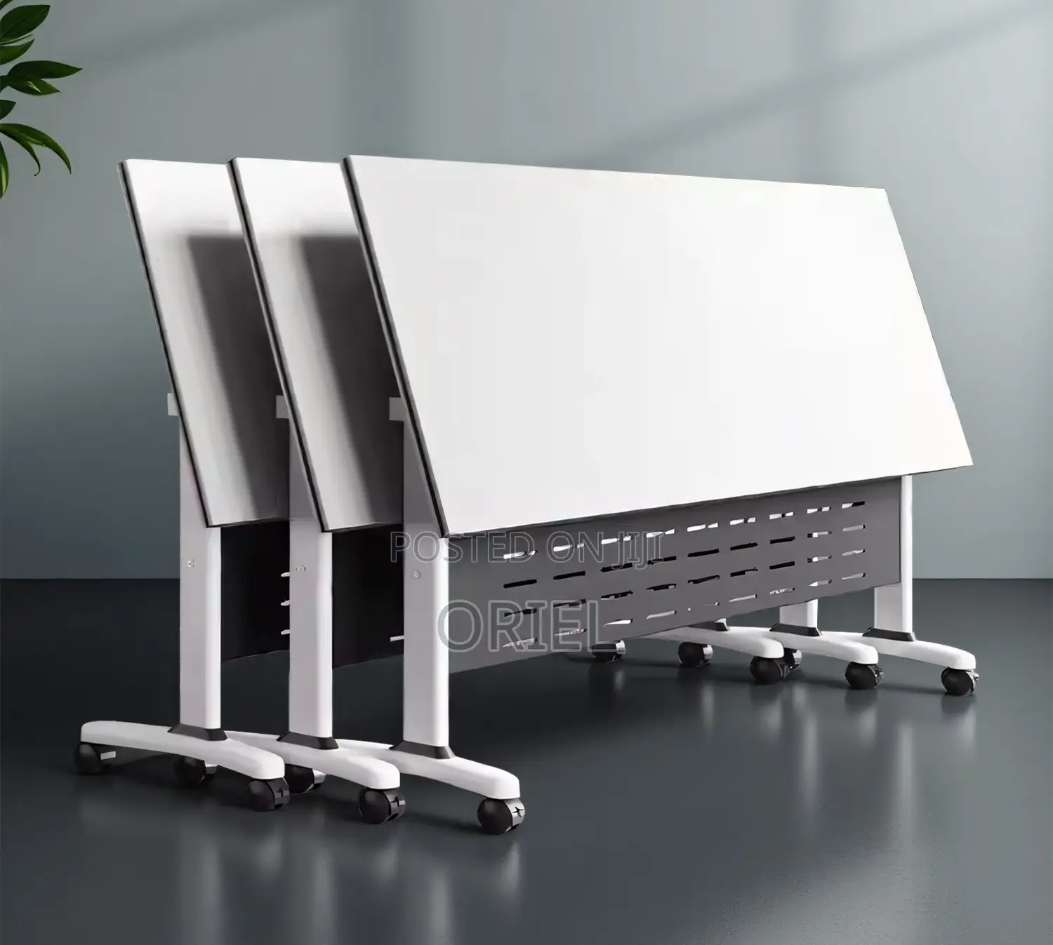 Modern Seminar Study Table : Office Foldable Mobile Training Table