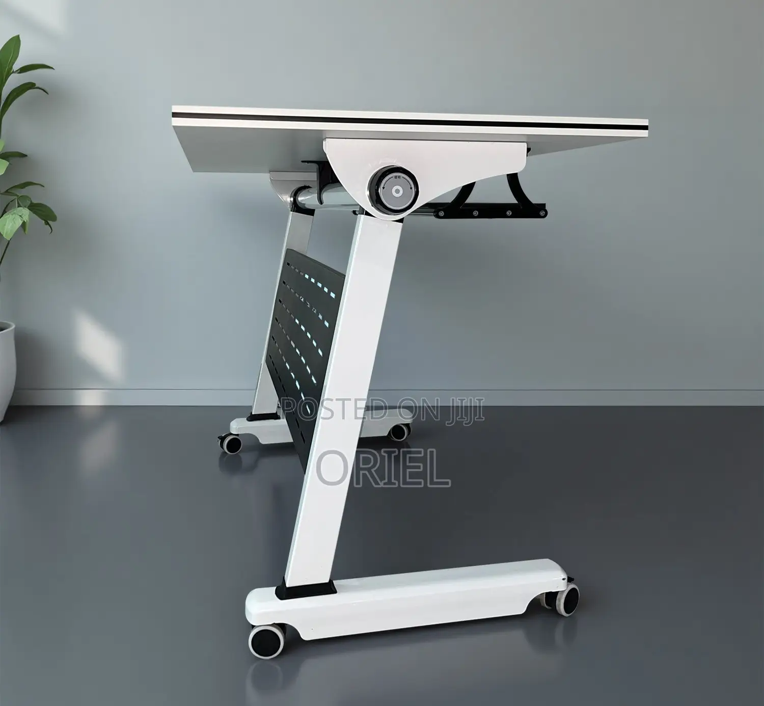 Modern Seminar Study Table : Office Foldable Mobile Training Table