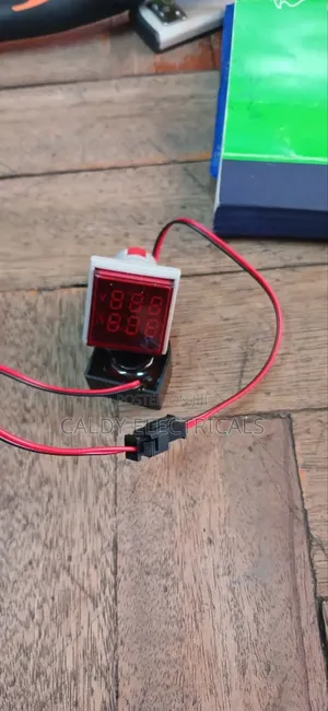 Combined Digital Volt and Ampere Meter Light Indicator