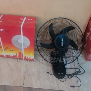 Ipcone 18-Inch Wall Fan With Tilt Strong Airflow