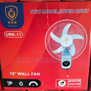 Urk 16" Wall Mount Floor Fan – Adjustable Tilt