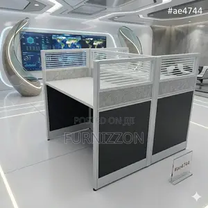 4 Cubicle Office Workstation Desk