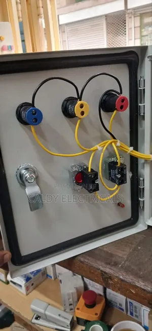 3-Phase Motor Starter Control Panel