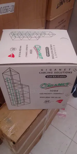 Giganet Cabling Solutions Cat6a Cable 305m Pure Copper