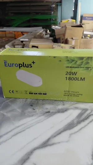 20w Europlus Led Bulkhead Oval White