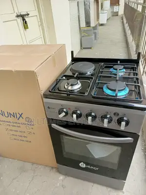 Nunix 3g+1e Standing Cooker With Electric Oven