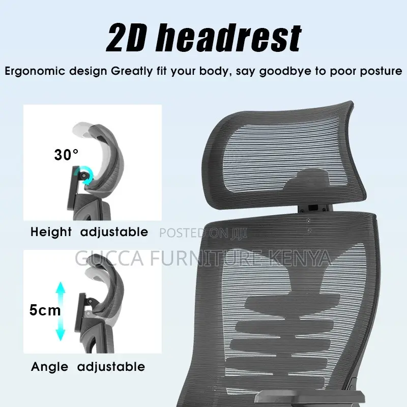 Swivel Ergonomic High-back Office Chair