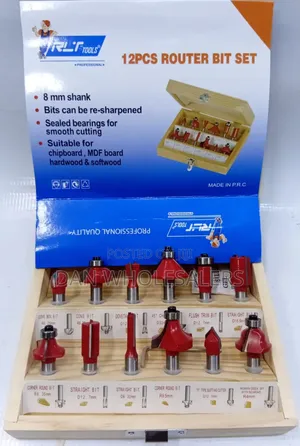 12 PCS Router Bits