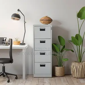 4-drawer Metallic Office Filling Cabinet