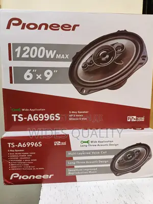 Pioneer 6"X9" 5-Way Car Speakers.