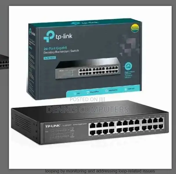 Tp-Link 24-Port Gigabit Desktop Switch Tl-Sg1024d
