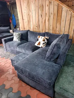 Charcoal Grey L Sofa/L Shaped Sofa/L Sofa