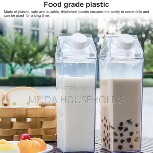 1l Acrylic Fridge Bottle With Tight Duo Lid