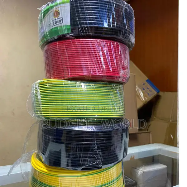 . Single Core 4.0mm Electrical Wire – 90m Coil