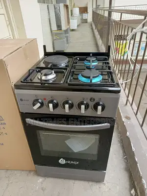 Nunix 50*55cm 3g+1e Standing Cooker With Electric Oven