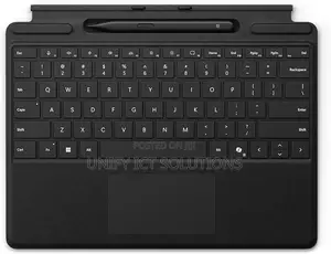 Microsoft Surface Pro Keyboard 12 With Pen, Backlit Black