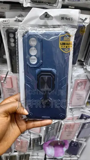 Tqlgy Rugged Hard Case for Oneplus Nord 5 5g With Ring Holder