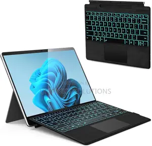 Microsoft Surface Pro Keyboard 8/9/X 11th Edition With Pen, Backlit,