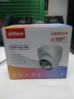 Dahua Camera Smart Dual Dome Camera Two Way Talk
