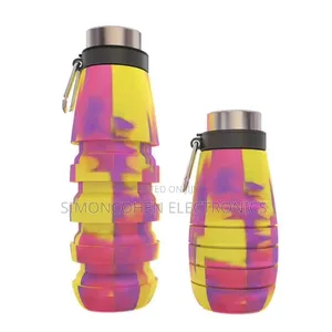 500ml Portable Collapsible Silicone Water Bottle
