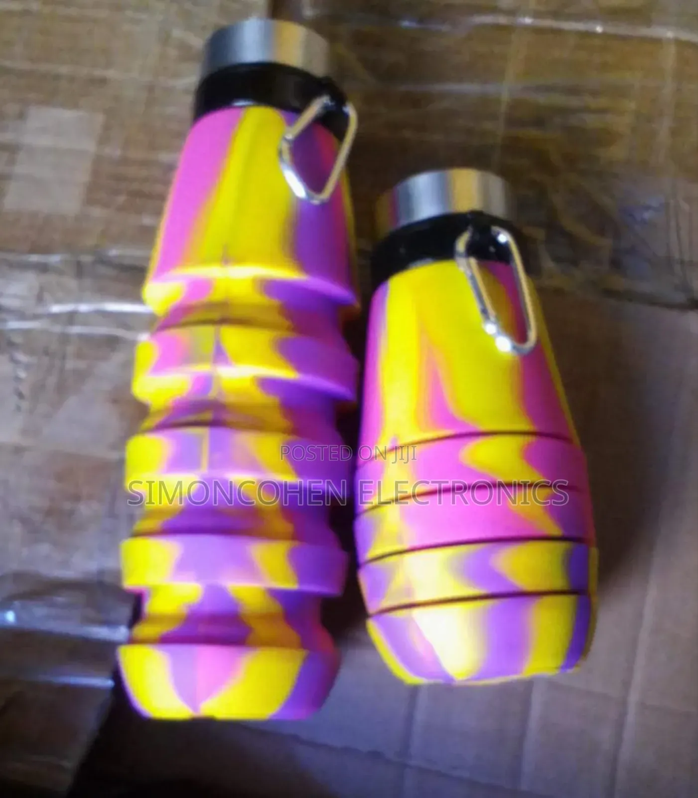 500ml Portable Collapsible Silicone Water Bottle